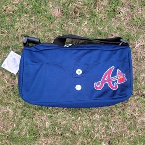 Atlanta Braves Jersey Purse MLB Baseball Licensed Product Zipper Shoulder Strap